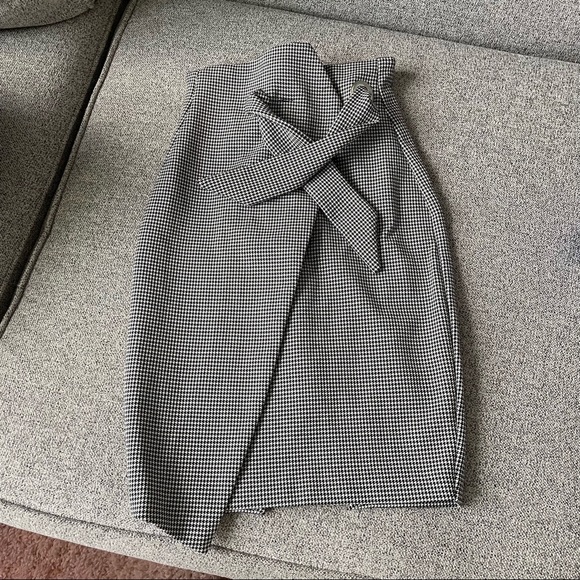 Patterned Knee Length Pencil Skirt - Picture 1 of 3